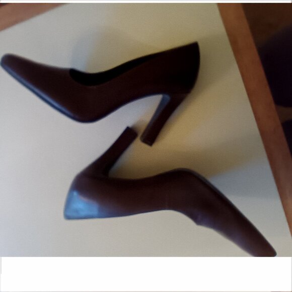 Luca B for Calico Brown Leather Shoes Size 9 - Picture 6 of 9